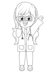 Little Doctor Cartoon