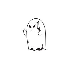 Halloween character vector social media post, banner, and flyer