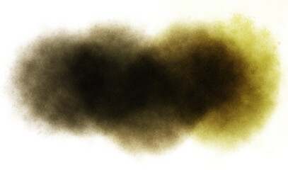 Abstract colorful grainy gradient texture overlay, empty space, noise texture effect, grungy texture, paint stains texture, realistic cutout on transparent background