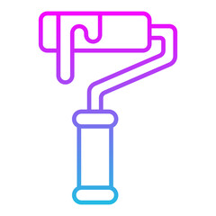 Paint roller Icon