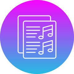 Music score Icon