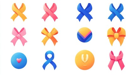 Ribbon icons