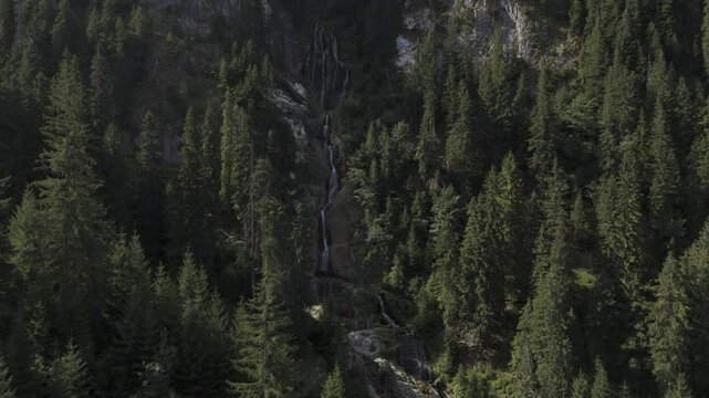 Horse's Fall (Cascada Cailor), Rodnei Mountains, Borsa, Maramures, Romania