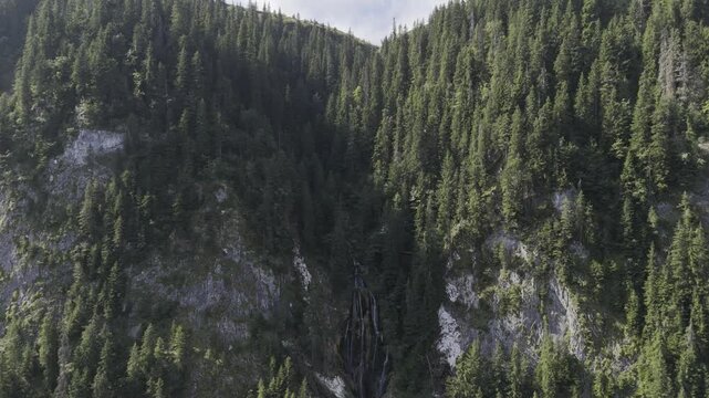Horse's Fall (Cascada Cailor), Rodnei Mountains, Borsa, Maramures, Romania
