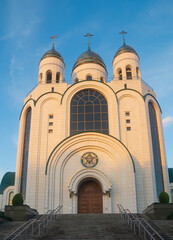 The Cathedral of Christ the Saviour in Kaliningrad city, Russia.