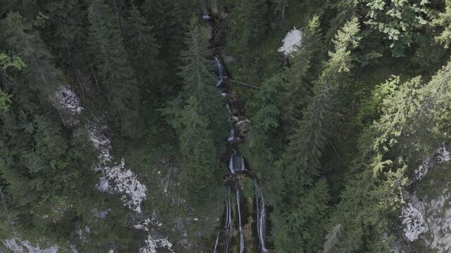 Horse's Fall (Cascada Cailor), Rodnei Mountains, Borsa, Maramures, Romania