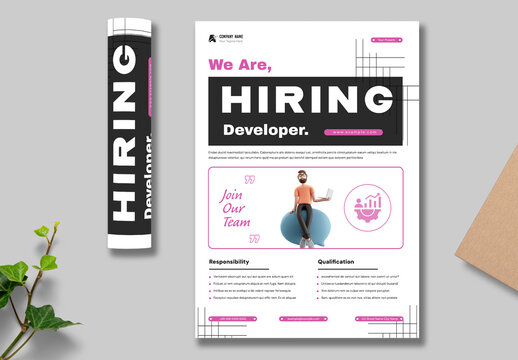 Developer Hiring Flyer