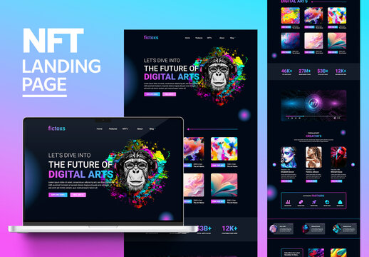 NFT Landing Page