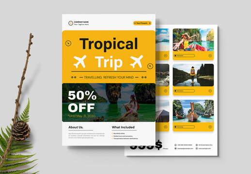Tropical Trip Flyer