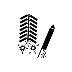 ISO prohibition safety signs_do not set off fireworks symbol only
