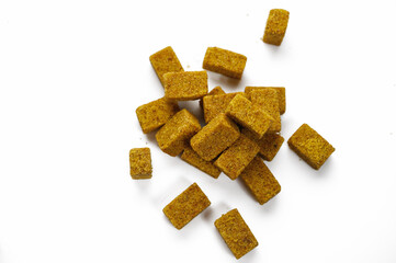 Turkish tea eucalyptus pressed aromatic on a white background