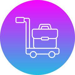 Airport cart Icon