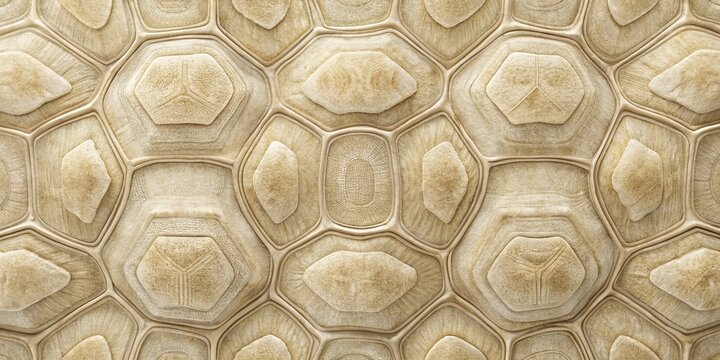 Soft textured turtle shell pattern in neutral colors for a background design