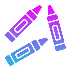 Pencil Crayon Icon