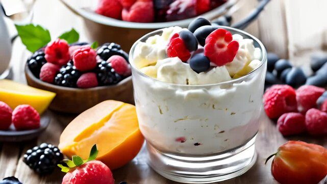  Deliciously fruity yogurt parfait with a twist of citrus