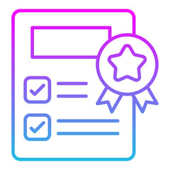 Report Card Icon