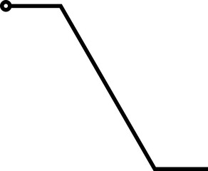 Infographic Pointer Line