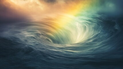 Obraz premium Whirlpool in the Ocean