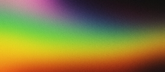 Obraz premium Colorful gradient background with subtle noise texture. Ideal as a backdrop or banner for modern designs, enhancing visual appeal with a smooth, vibrant gradient.