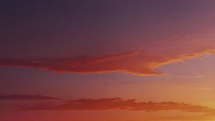 Fototapeta premium sunset in the mountains, sunset in the clouds, sunset in the sky