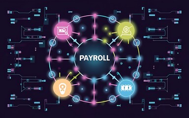 Fototapeta premium Simple Payroll Tools for New Startups 