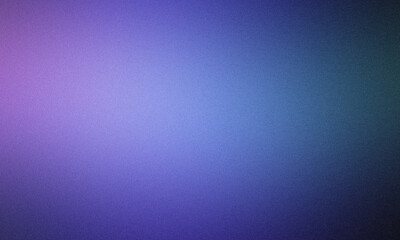 Obraz premium Purple and blue gradient background featuring a subtle grainy texture