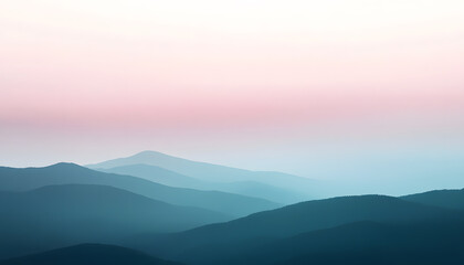 Fototapeta premium A simple gradient transitioning from a light to dark shade, creating a calm and soothing backdrop