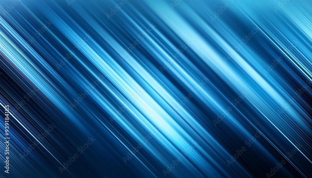 Wall mural blue motion blur abstract background