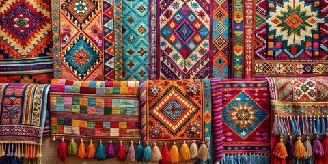 Boho Rhapsody: Eclectic mix, vibrant colors, ethnic patterns, fringed fabrics, bohemian vibes
