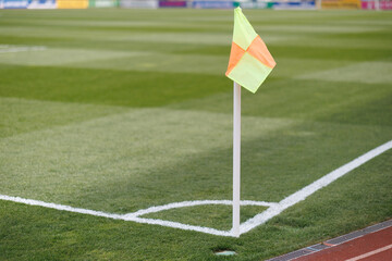 corner of the football field