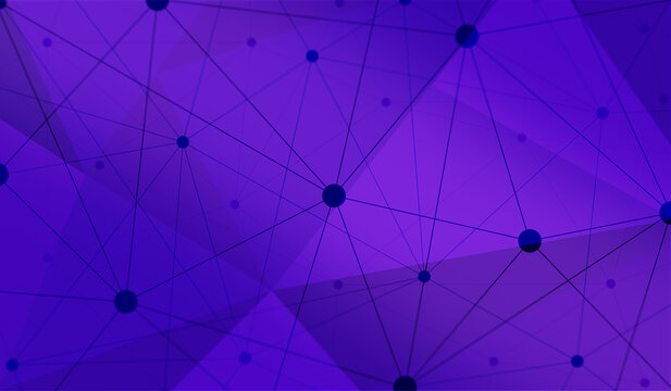 Concept of digital technology communication with triangular background.jpg