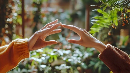 Hands Communicating in Inclusive Sign Language Conversation