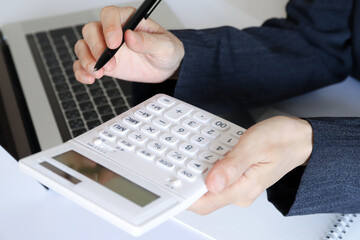 計算機　ビジネスイメージ