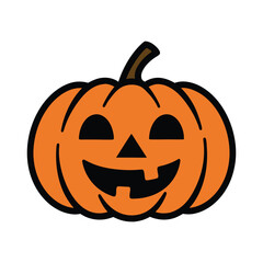 Thanksgiving Pumpkin vector illustration design.