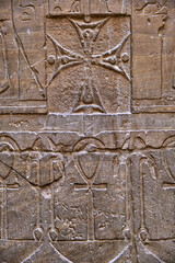 The Ankh and the Cross, Philae temple complex, Egypt