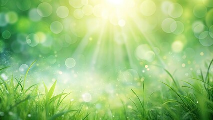 Obraz premium Softly blurred gentle green background with subtle texture and muted tone, creating a calming and serene atmosphere perfect for design and digital content.