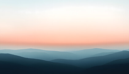 Obraz premium A simple gradient transitioning from a light to dark shade, creating a calm and soothing backdrop