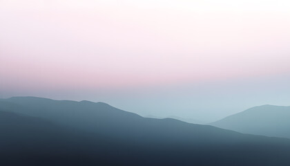 Fototapeta premium A simple gradient transitioning from a light to dark shade, creating a calm and soothing backdrop