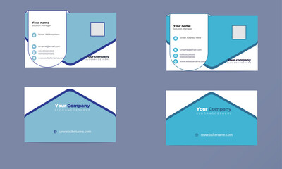 This is a corporate business card. Clean & Eye-catchy professional work. This Business card designed for a corporate company and suitable for all businesses industry. You can easily edit and customize