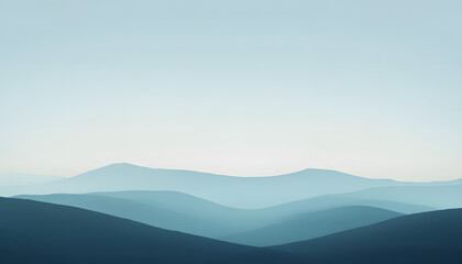 A simple gradient transitioning from a light to dark shade, creating a calm and soothing backdrop
