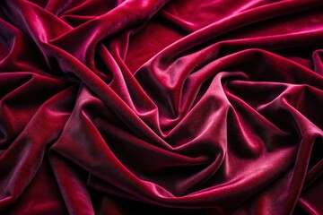 Obraz premium Maroon Velvet Shadows: Luxurious, soft, velvety, deep, rich, opulent, enveloping, mysterious
