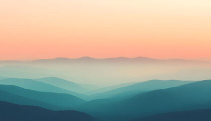 Obraz premium A simple gradient transitioning from a light to dark shade, creating a calm and soothing backdrop