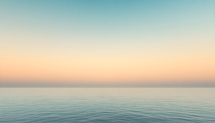 Obraz premium A simple gradient transitioning from a light to dark shade, creating a calm and soothing backdrop