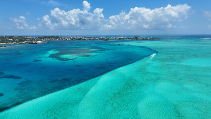 Aquarium Bay At San Andres Providencia Y Santa Catalina Colombia. Beach Landscape. Caribbean...