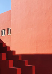  Red Modern wall Photography Jaipur