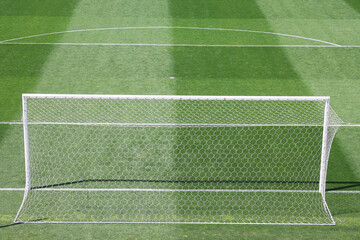 football field gate mesh line