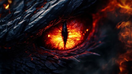 An eye of a sinister dragon © Natalia