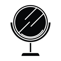 mirror icon vector on white background