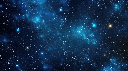 Galaxy shiny stars background  fabric seamless print or textile vector background.