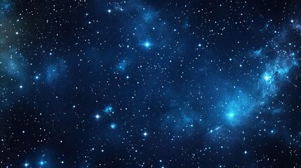 Fototapeta premium Galaxy shiny stars background fabric seamless print or textile vector background.